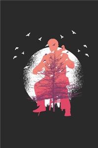 Cellist Silhouette