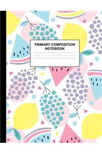 Primary Composition Notebook