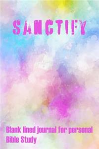 Sanctify