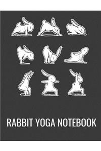Rabbit Yoga Notebook