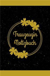 Trauzeugin Notizbuch