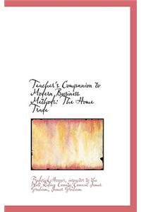 Teacher's Companion to Modern Business Methods