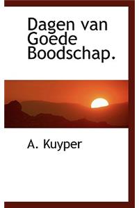 Dagen Van Goede Boodschap.