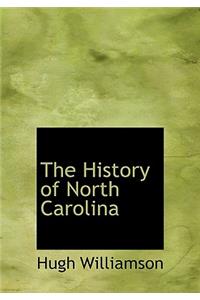 The History of North Carolina