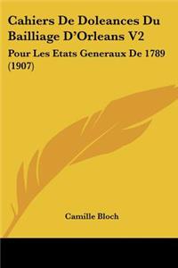 Cahiers de Doleances Du Bailliage D'Orleans V2