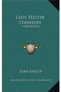 Lady Hester Stanhope