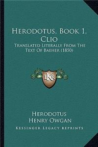 Herodotus, Book 1, Clio