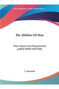 The Abilities of Man