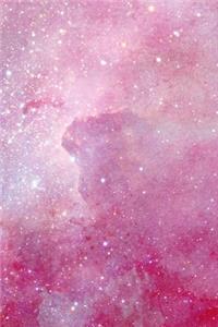 Painted Galaxy Composition Notebook - Small Ruled Notebook - 6x9 Lined Notebook (Softcover Journal / Notebook / Diary)