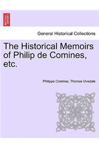 Historical Memoirs of Philip de Comines, etc.