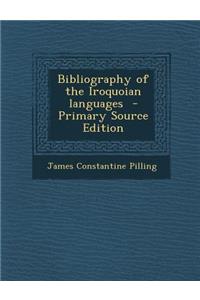 Bibliography of the Iroquoian Languages