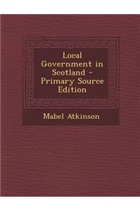 Local Government in Scotland
