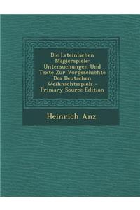 Die Lateinischen Magierspiele