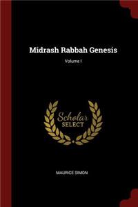 Midrash Rabbah Genesis; Volume I