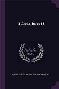 Bulletin, Issue 58