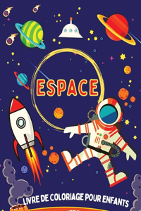 Livre de Coloriage de l'Espace pour Enfants