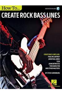 How To... Create Rock Bass Lines