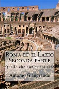 Roma Ed Il Lazio Seconda Parte