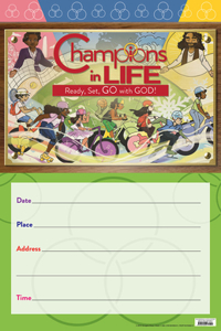 Vacation Bible School (Vbs) 2020 Champions in Life Promo Poster
