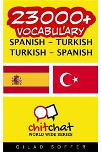 23000+ Spanish - Turkish Turkish - Spanish Vocabulary