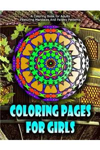 COLORING PAGES FOR GIRLS - Vol.7
