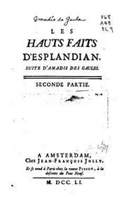 Les hauts faits d'Esplandian, Suite d'Amadis des Gaules