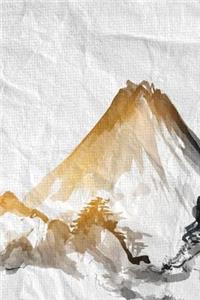 Sumi-e Mountain 2 Journal