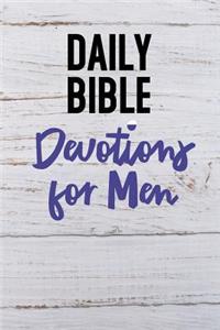 Daily Bible Devotions For Men