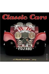 Classic Cars Mini 2019 Wall Calendar