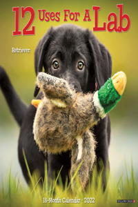 12 Uses for a Lab 2022 Wall Calendar (Labrador Retriever Dog Breed)