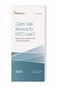 Coders' Desk Refereence for HCPCS Level II 2020