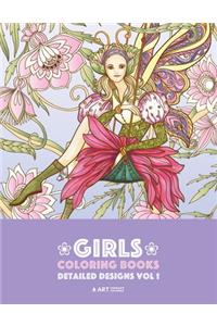 Girls Coloring Books