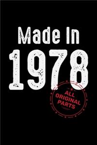 Made In 1978 All Original Parts