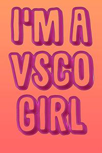 VSCO Girl Journal