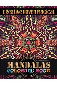 Creative Haven Magical Mandalas Coloring Book