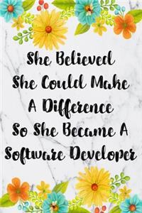 She Believed She Could Make A Difference So She Became A Software Developer