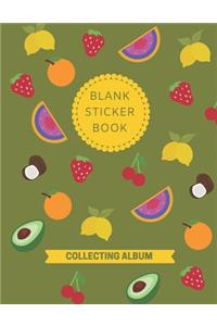 Blank Sticker Book Collecting Album