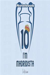 I'M MADRIDISTA Planner For Real Madrid Fans