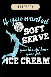 Volleyball Journal Notebook
