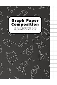 Graph Paper Composition Notebook