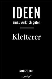 Notizbuch für Kletterer