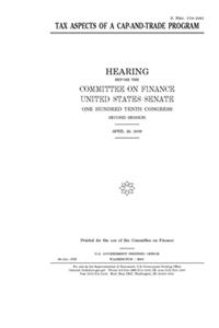 Tax aspects of a cap-and-trade program