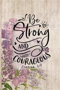 Be Strong and Courageous Joshua 1