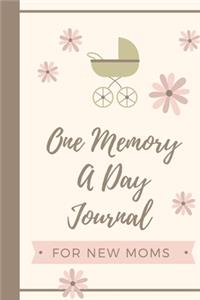 One Memory A Day Journal For New Moms