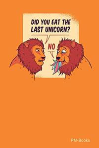 Did You Eat The Last Unicorn