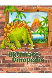 Uktimate Dinopedia Coloring Book