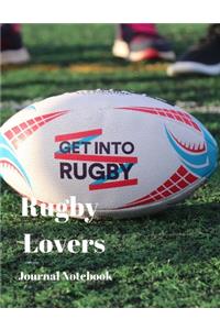 Rugby Lovers Journal Notebook