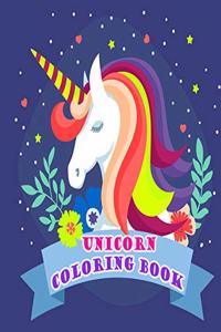 Unicorn coloring book