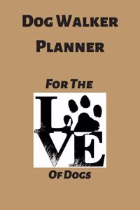 Dog Walkers Planner