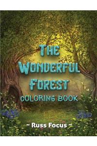 Wonderful Forest Coloring Book